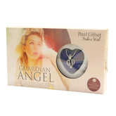 Wish Pearl Kit Creations with Pendant Necklace, Cultured Pearl Oyster Pendant With Box for Girls Women - Guardian Angel