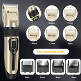 Profi Dog Clippers Electric Hair Trimmer Clippers, All-in-1 Body Hair Trimmer, Beard Shaver Precision Trimmer, 90 Minutes Ultrasonic Sharp Machine For Mens, Pets, Barber Salon, Without Battery