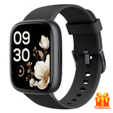 TOOBUR Smartwatch For Both Men And Women, 100+Sports Modes, 1.85-Inch Touch Screen, Fitness, Yoga, Indoor Cycling, Core Training,/Sleep Tracker, Fitness Watch Compatible Android IOS, Gift For Family& Frends