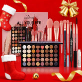 40-color Eye Shadow Palette Makeup Set Tools Mascara Eye Shadow Brush Eyeliner Eyebrow Pencil Combination Set Beginner Makeup Tools Valentine's Day Christmas Gift Valentines Day Gifts