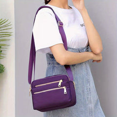 Women Cross Body Bag Multi Pocket Handbags Shoulder Bags Messenger Bag