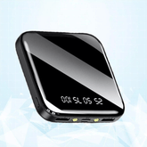 10000mAhmAh portable power bank, outdoor emergency power bank, equipped with dual LED lighting, essential for outdoor travel