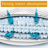 100Pcs Puppy Pads 60 x 45 cm Ultra Absorbent Anti-Slip Dog and Puppies Training Pads, Odor Free - Multi-Layered Dog Pads, Leak-proof, Quick Dry Toilet Mat