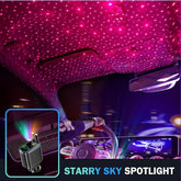 New Star Car Charger with Starlight Red Light, Multi-Protocol Charger, 120W Ultra Fast Charging, Low Temperature Charging, USB-C Device Safe and Fast Charging - Car Charger, Modern Car ChargerCompact Charger, Battery-free, Dual Telescopic Cable, Vehicle