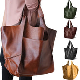 Retro Simple Shoulder Bag for Women Travel Large Capacity Storage Bag Handbag Shopping Bag