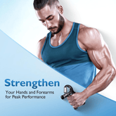 1/2pcs Hand Grip Strengthener, Heavy-Duty Hand Gripper, Ergonomic Design with Heavy-Duty Spring, PVC Construction for Fitness & Rehabilitation Training, Black Gym Equipment