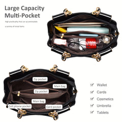 Patent Leather Handbags For Ladies Hobo Bag Stylish Tote Bag Women Shoulder Bags Exquisite Crossbody Bag Shopper Wedding Evening Bags