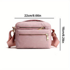 Women Cross Body Bag Multi Pocket Handbags Shoulder Bags Messenger Bag