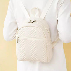 Women'S Mini Backpack - Elegant Floral & Wave Print Crossbody Bag with Drawstring Closure, Soft Shell Shoulder Bag for Travel, School, Work, Everyday - Lightweight & Easy-clean Women'S Purse, Backpack For Travel, School Accessory, Work Accessory